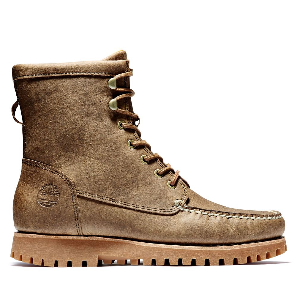 Botas de Nieve Timberland Hombre Jackson's Landing Ek+ Moc-Toe Marrones - Chile FEL-178432